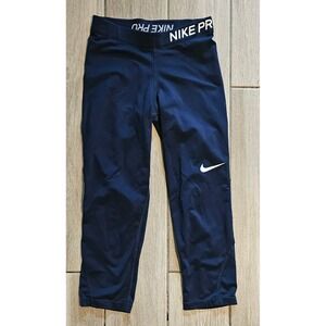 Nike Pro Women's Capri Leggings – Navy – Size Small